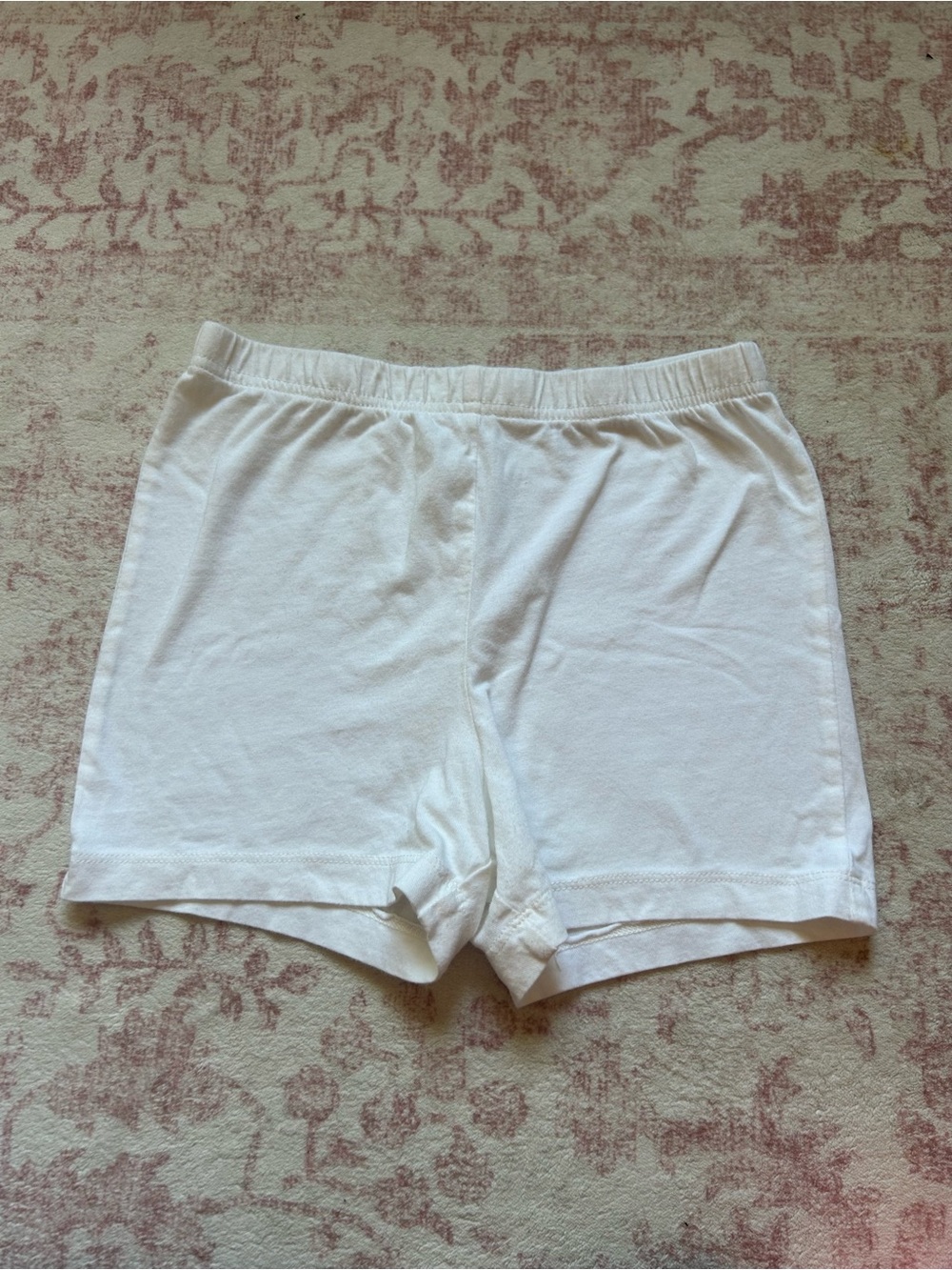 Girls White Shorts
